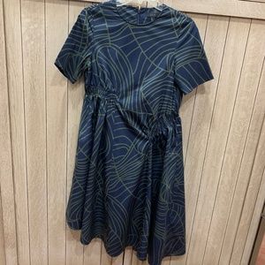 COS abstract print dress, Size 2